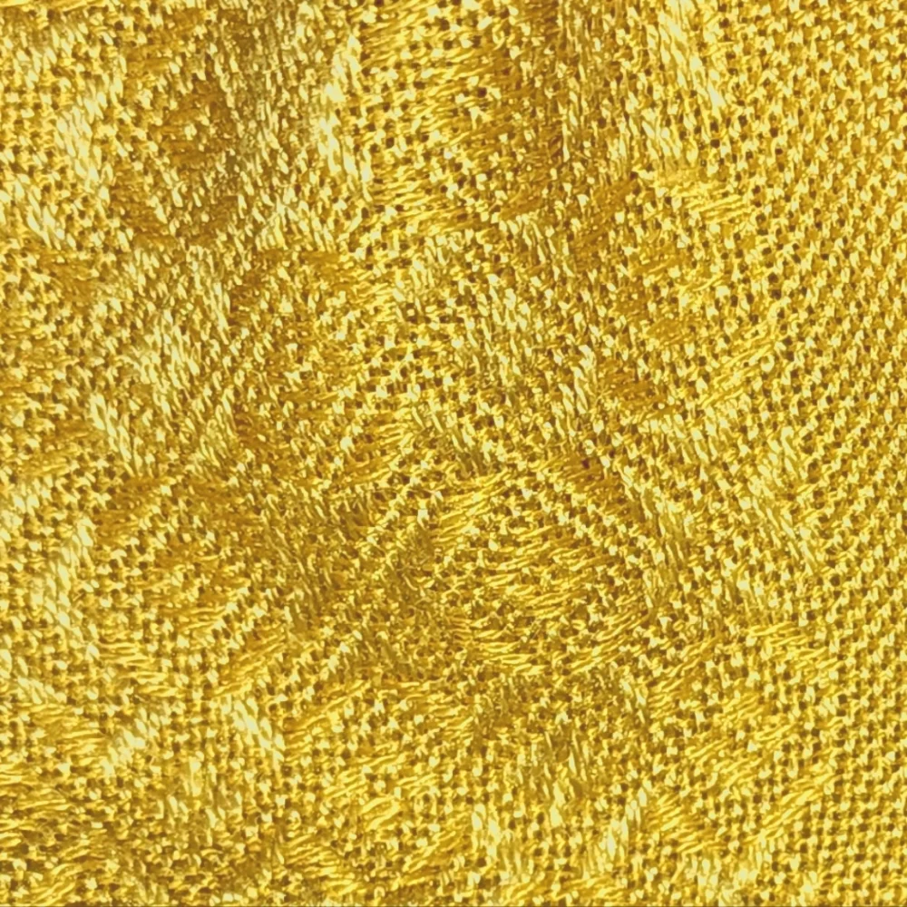 Luxury Table Linen Golden tablecloth 78x60 hand sewn - Picture 5 of 14